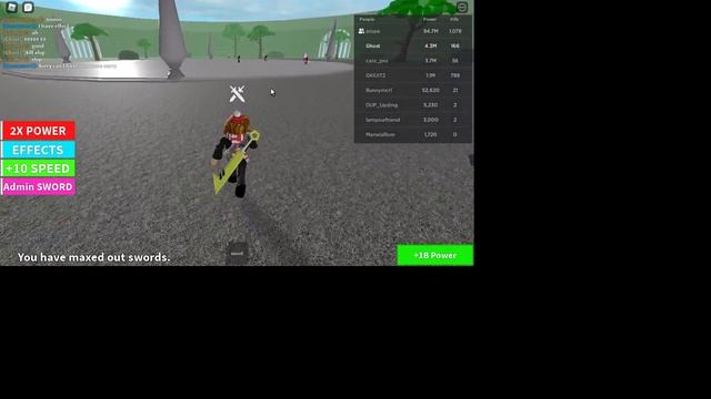 Roblox Sword Simulator Admin Script Showcase (PASTEBIN) смотреть онлайн