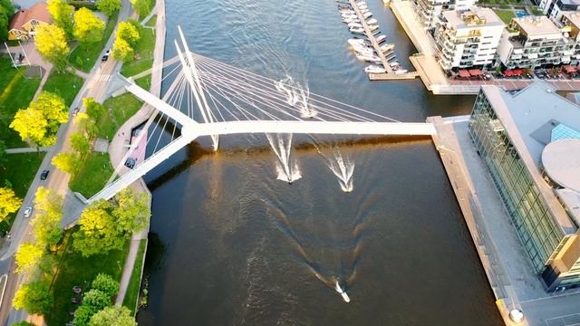 Drammen in Sommer 2021.Norway /Drone/ 4K смотреть онлайн
