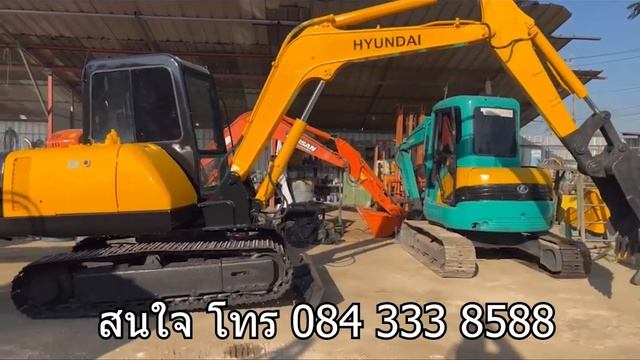 285,000 ฿ รถแบคโฮ Hyundai R55-7 นำเข้ามือสองราคาถูก