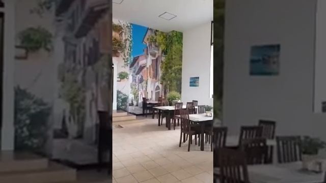 Наши фрески в интерьере гостиницы!