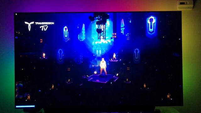 Initial Corsair LS100 + 450mm Expansion Setup on 65" LG C9 OLED TV. смотреть онлайн