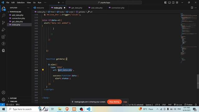 CRUD View data in PHP Using Ajax And JQuery. смотреть онлайн