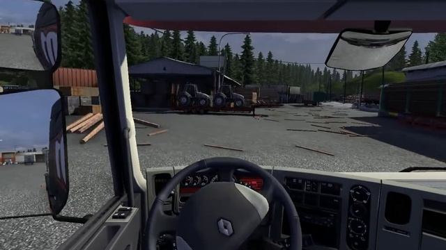 Modfied Sawmill ETS 2 смотреть онлайн