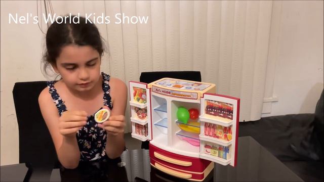UNBOXING RE-MENT MINI REFRIGERATOR TOY REVIEW - Fridge Playset - Refrigerator & Food Set - #Սառնարա смотреть онлайн