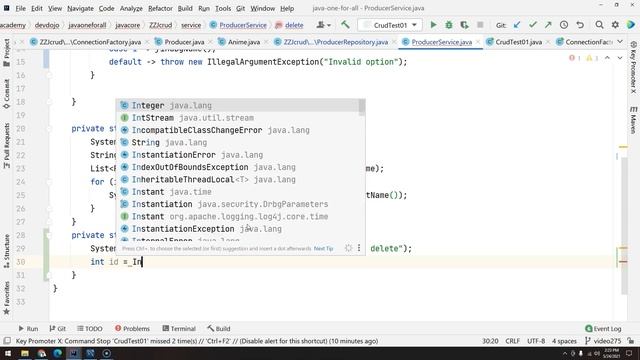 276 - JDBC pt 25 - Crud pt 02 - delete смотреть онлайн