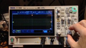 Rigol DHO804 DHO800 random lines BUG Glitch Issue