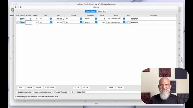 Artisan alarms: change the canvas color смотреть онлайн
