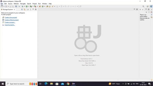 Create Java Project in Eclipse IDE смотреть онлайн