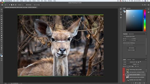 15.12 Photo Textures || Free Digital Painting Course || Photoshop Painting Course смотреть онлайн
