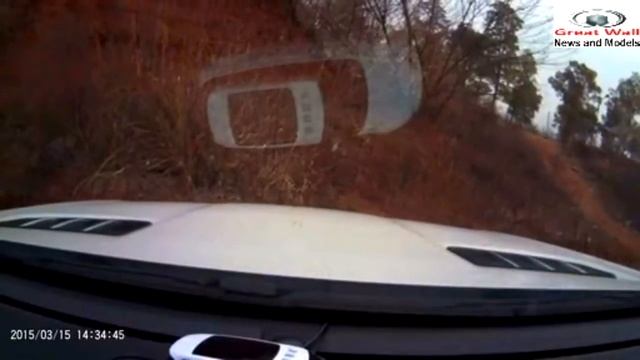 За рулем Great Wall Haval H9 (Грейт Вол Хавал Н9) езда по бездорожью смотреть онлайн