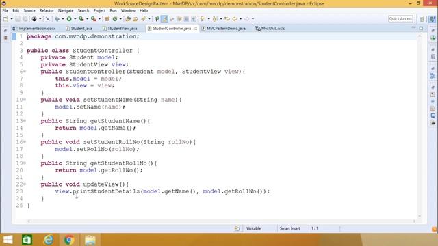 MVC Design Pattern смотреть онлайн