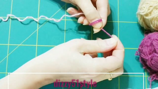 Двойной ткацкий узел. Как связать нитки Самый простой узел #вязание#knitting #dizzy51style #yarn смотреть онлайн