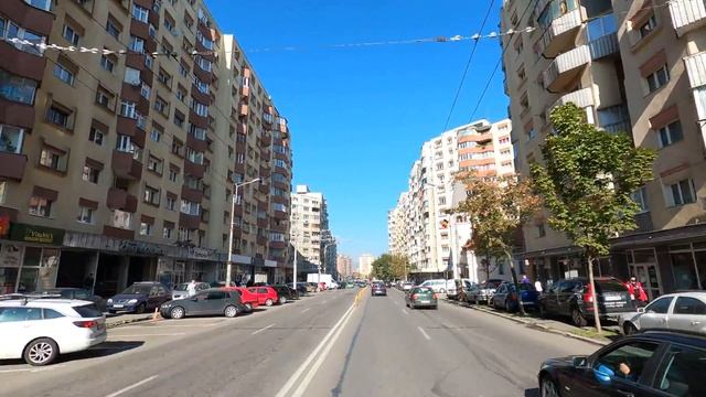 CLUJ-NAPOCA, ROMANIA. CLUJ4K. IULIUS MALL, STR FABRICII. STR BUCURESTI. ROMANIA 4K. смотреть онлайн