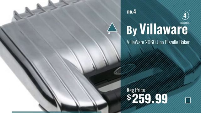 Top 10 Villaware Waffle Irons [2018]: VillaWare V2002 UNO Belgian Waffler, Round смотреть онлайн