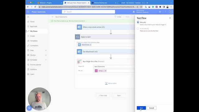 Extract Data from Bank Statements to Excel with Power Automate and Excel смотреть онлайн