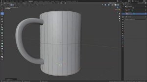 Чашка в blender 3d