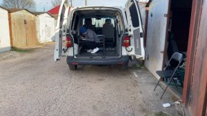 Кровать в авто Volkswagen Transporter T5. Изготовление, монтаж полноценного спального места в машин