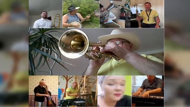 "DOWN BY THE RIVERSIDE" Siberian Dixieland Jazz Band. Оркестр "Сибирский Диксиленд" #jazz #music смотреть онлайн