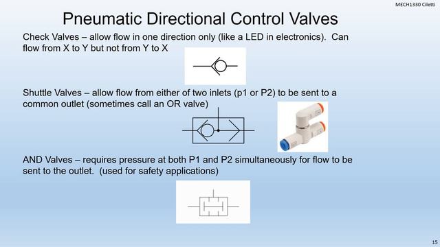 Lecture 10 Chapter 12 Pneumatic Components смотреть онлайн