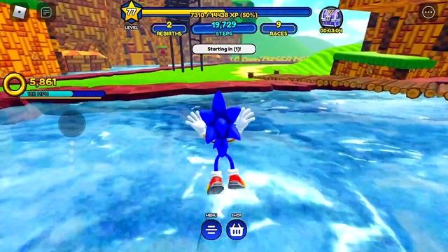 ROBLOX - Gameplay Walkthrough Part 220 - Sonic Speed Simulator (iOS, Android) смотреть онлайн