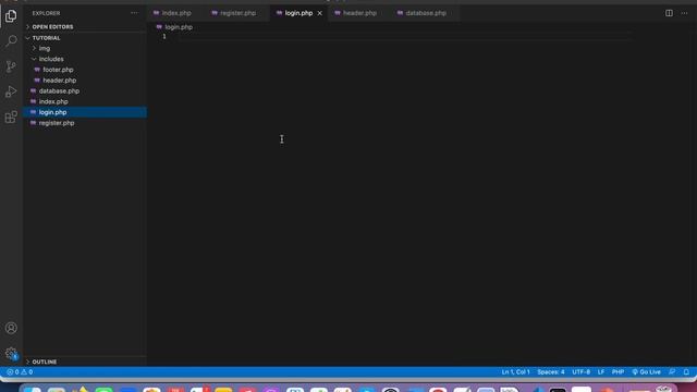 Log in system in PHP - Creating a log in form [Part 1] смотреть онлайн