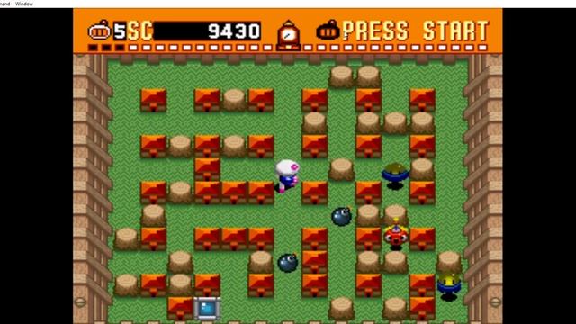super bomberman game sample in retroarch смотреть онлайн