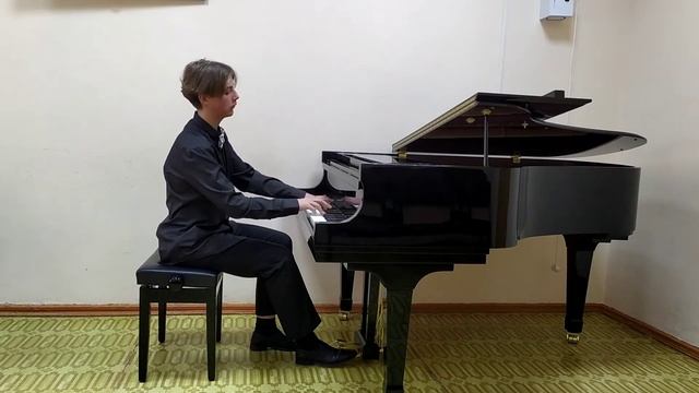 Дылдин Виктор 15лет. С.Рахманинов.Пьеса-фантазия смотреть онлайн