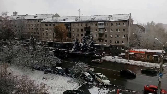 23.10.2017г. ❆♥❆ Первый день зимы в Нижнем Новгороде ❆♥❆ смотреть онлайн