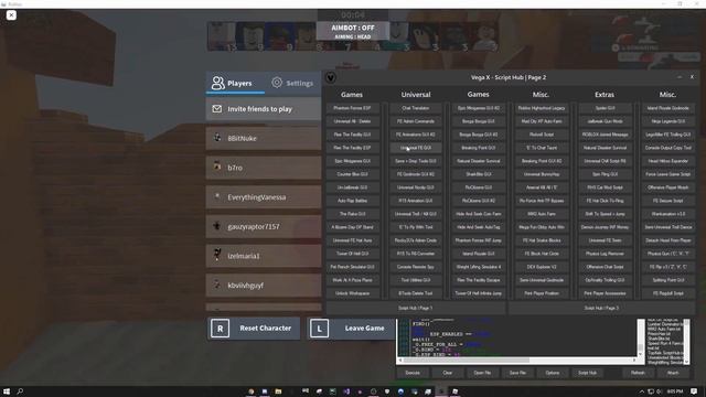 [NEW + OP] Universal Aimbot + ESP Script | ANY GAME | Strucid, Arsenal, Prison Life etc. | *OP HACK смотреть онлайн