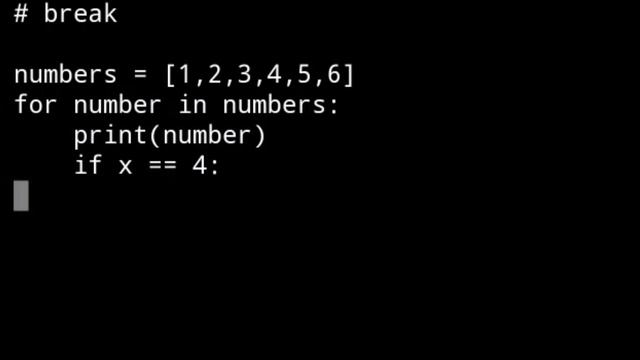 083--python教程（break 语句 2，break 2） смотреть онлайн