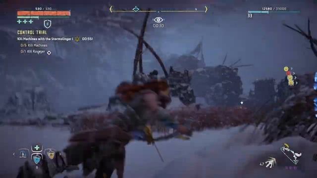 HZD: Frozen Wilds - Control Trial Gold (base Stormslinger, New Game, Ultra Hard) смотреть онлайн
