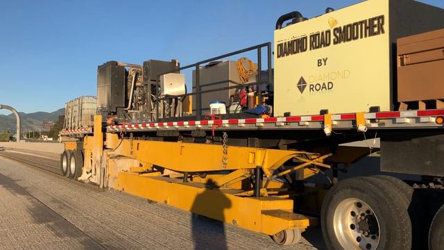 Concrete Road Smoothing by Diamond Road Smoother смотреть онлайн