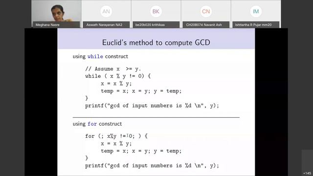 CS1100 | Lec 12 | Introduction to programming | for loop, continue with for loop, examples смотреть онлайн