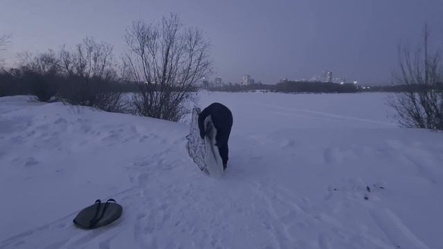 Как собрать китайскую зимнюю палатку автомат??? (-16°С) смотреть онлайн