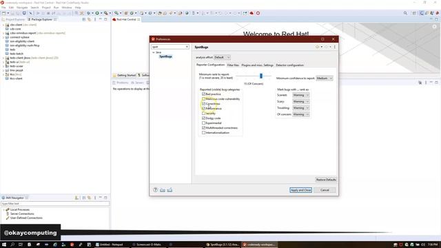 OKAY JAVA | SPOTBUG CODE ANALYZER | SPOTBUG | FINDBUG PLUGIN INSTALL | IN CODEREADYSTUDIO | SPOT смотреть онлайн