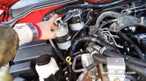 Nissan Navara 2.5d: модернизация системы фильтрации и подогрева топлива. (YD25DDTI )