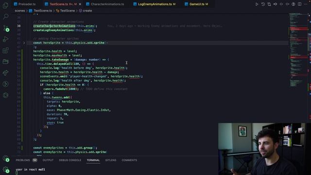 Adding Enemies to Phaser JS Game смотреть онлайн