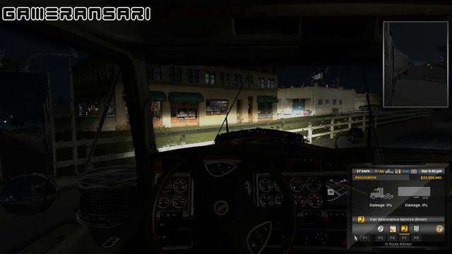 American Truck Simulator Speed Hack Gameplay смотреть онлайн