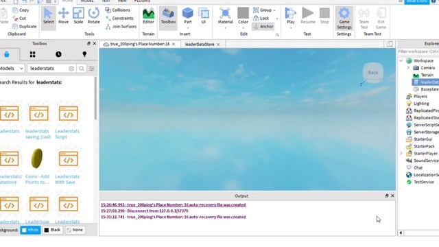Roblox tutorial - how to add saving leaderboard with data save смотреть онлайн