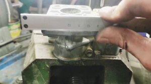 Расточка диффузоров карбюратора 4178/30 и извращение с фланцем.