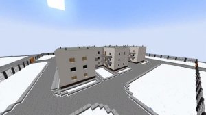 Советский город в Minecraft \24/ Мозырская шестнадцатиэтажка