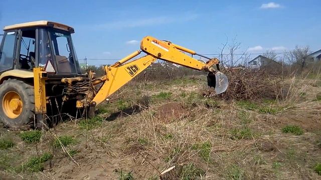 Корчевание пней экскаватором смотреть онлайн