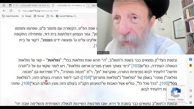 Dvar Malchut: SEE G-d! Moshiach is here! (sort of). смотреть онлайн