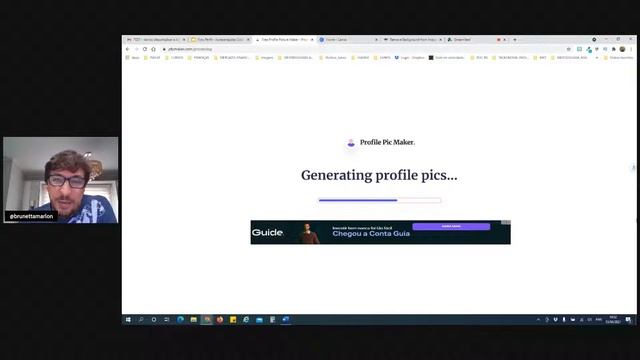 Foto criativa para o perfil com o Canva смотреть онлайн