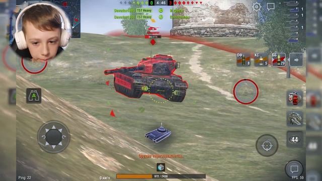 ТЕСТ WoT Blitz С ПЛАНШЕТА XIAOMI PAD 5! WoT Blitz?