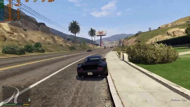 MSI GE66 Raider game test Benchmark by afterburner GTA 5 / 2021.01.18 смотреть онлайн