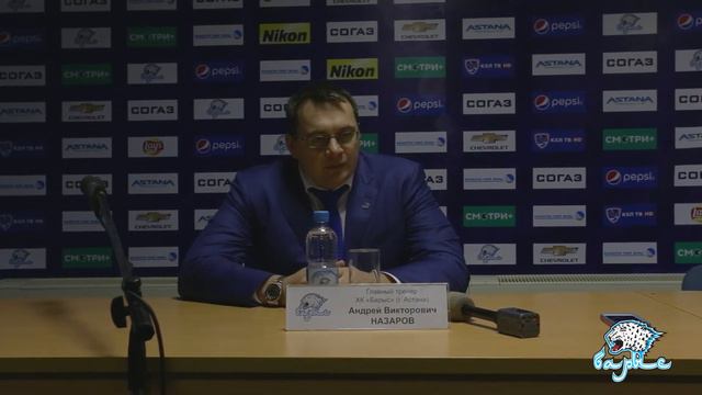 Пресс-конференция / Барыс - Витязь / 0:2 смотреть онлайн
