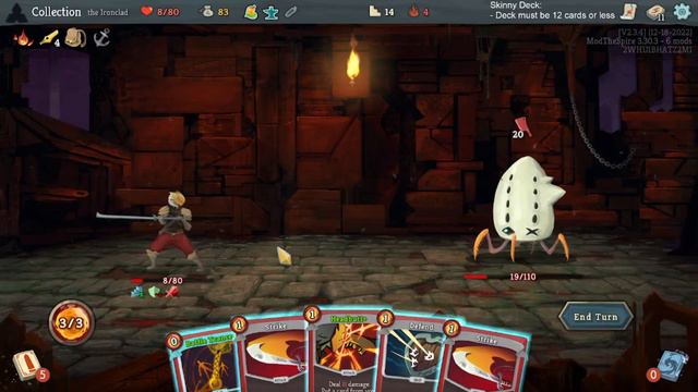 Slay the Spire with only 12 Cards - part 2 смотреть онлайн
