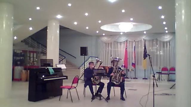 Каноны для двух скрипок (Г.Ф. Телеманн) - Evening tuba 2010 смотреть онлайн