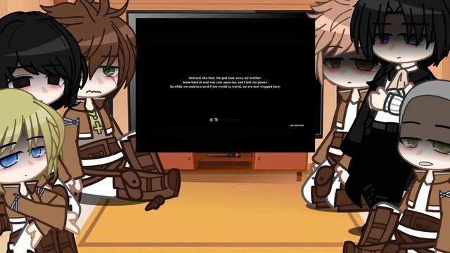 AOT REACTS TO F!Y/N AND M!Y/N AS LUMINE AND AETHER FROM GENSHIN IMPACT ll CRINGE ll AOT ll GACHA ll смотреть онлайн